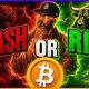 Does Bitcoin Crash or Rip? Live Trading