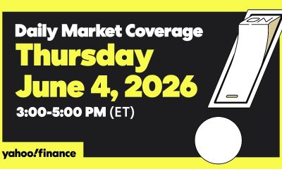 Yahoo Finance Live: Dow jumps 850 points, Nasdaq rebounds after Broadcom outlook flop