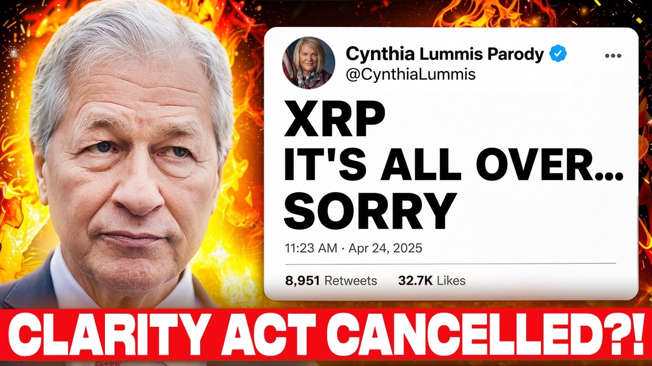 OMG CLARITY ACT JUST GOT CANCELLED?! (IT'S ALL OVER FOR XRP??)