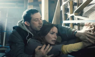 Josh O'Connor and Emily Blunt in Disclosure Day