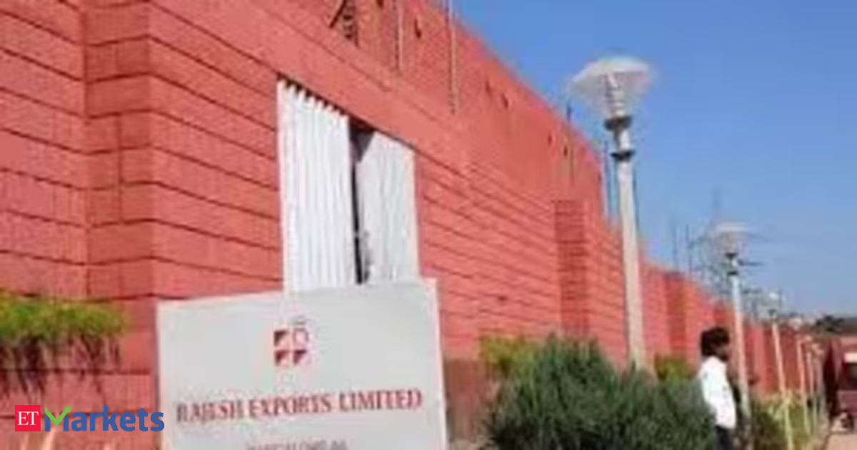 Rajesh Exports shares hit 5% lower circuit for third session on alleged Rs 15.15 lakh crore fraud