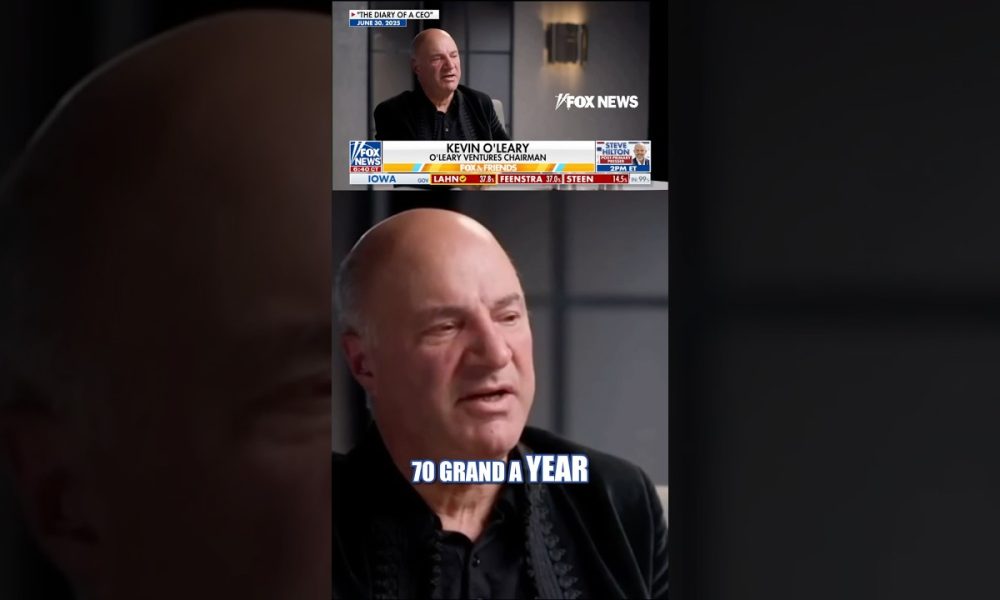 O’Leary sparks OUTRAGE with financial advice for Gen Z #foxnews #news #shorts #finance #business