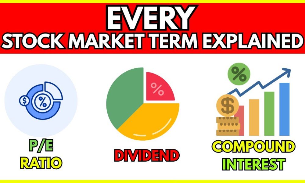 Every Stock Market Terms Explained: Stock Market For Beginners