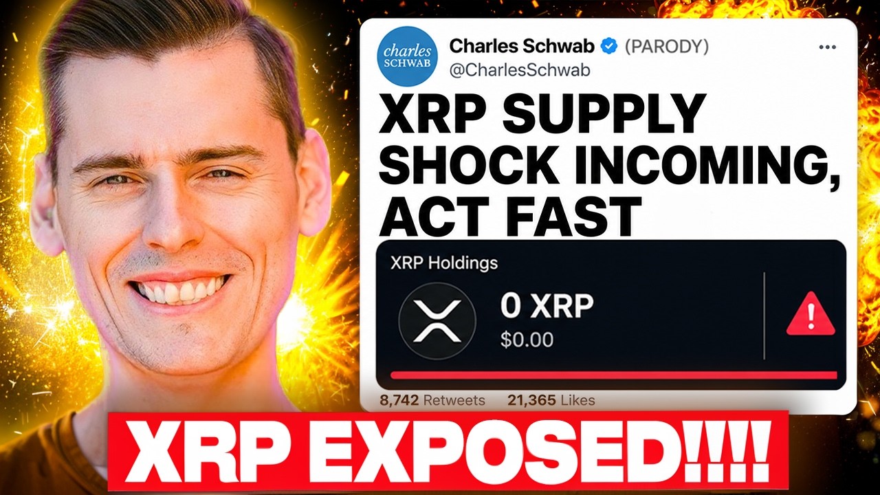 CHARLES SCHWAB EXPOSED THE XRP SUPPLY SHOCK?!!?