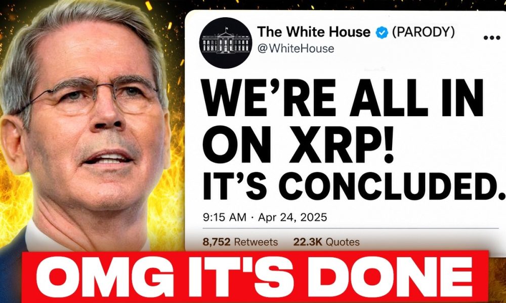 WHAT?! OMG, THEY'RE ALL IN ON XRP?? (SCOTT BESSENT BOMBSHELL)