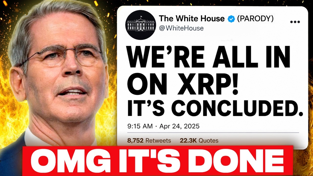 WHAT?! OMG, THEY'RE ALL IN ON XRP?? (SCOTT BESSENT BOMBSHELL)