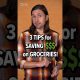 How To Save Money Grocery Shopping! #inflation #groceryshopping #savingmoney