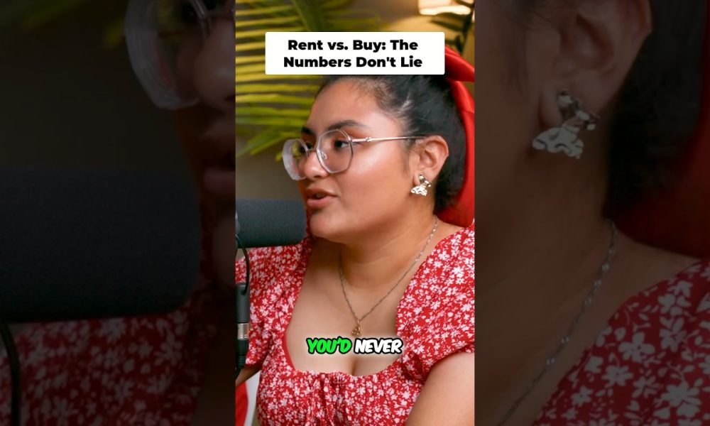 The Rent vs Buy Truth Nobody Wants to Hear #shorts #realestate #money