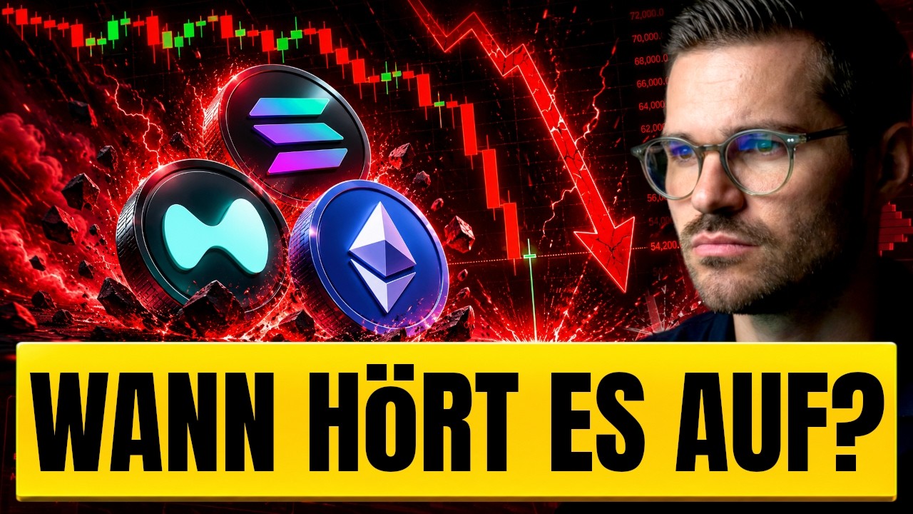 PANIK BEI BITCOIN: Was passiert jetzt mit HYPE, SOLANA & ETH?