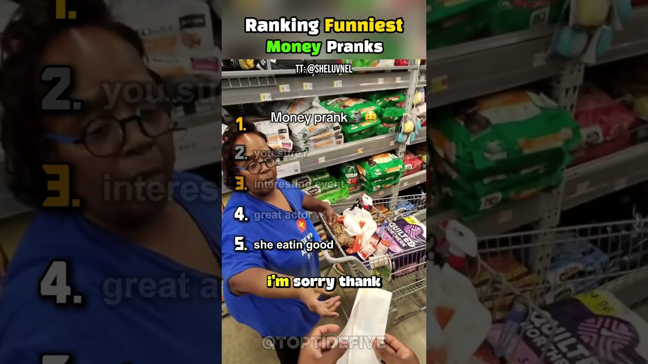 Ranking Funniest Money Pranks #funny