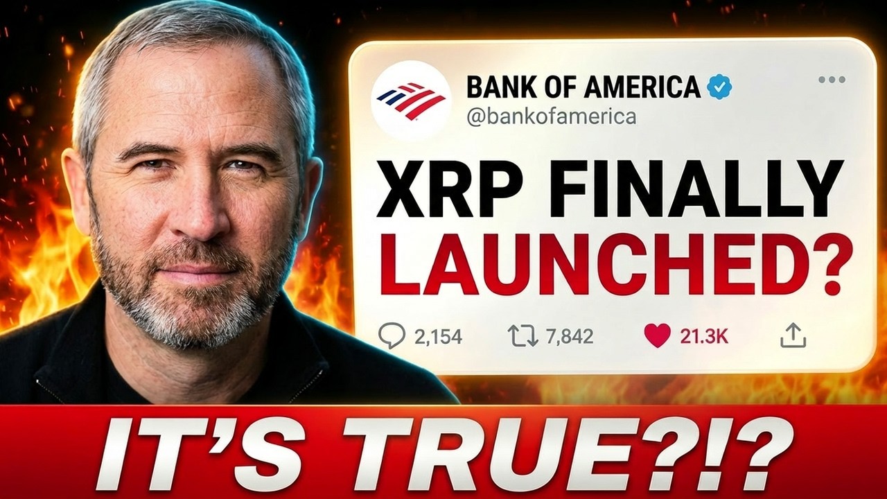 BANK OF AMERICA JUST LAUNCHED XRP???!!! (WHAT.)