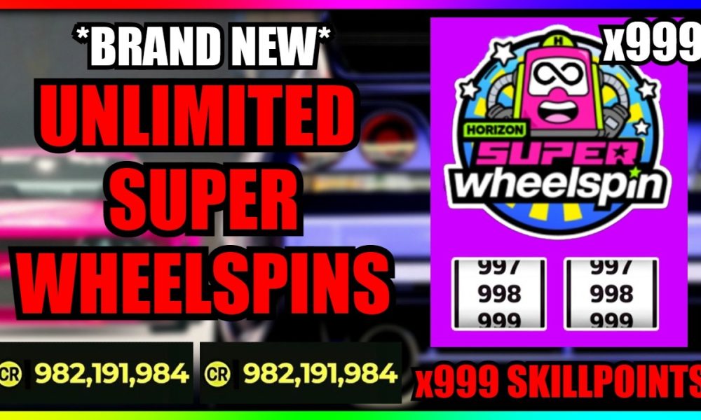 BROKEN *NEW* UNLIMITED WHEELSPIN x999! FORZA HORIZON 6 MONEY GLITCH! SKILLPOINT/XP FARM *DO ASAP*
