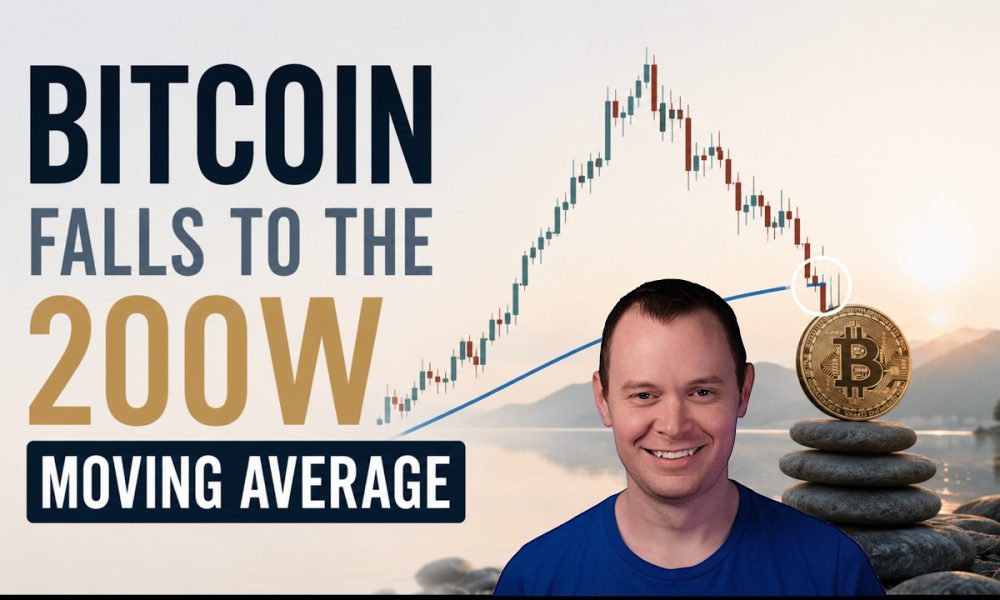 Bitcoin Falls to the 200W Moving Average