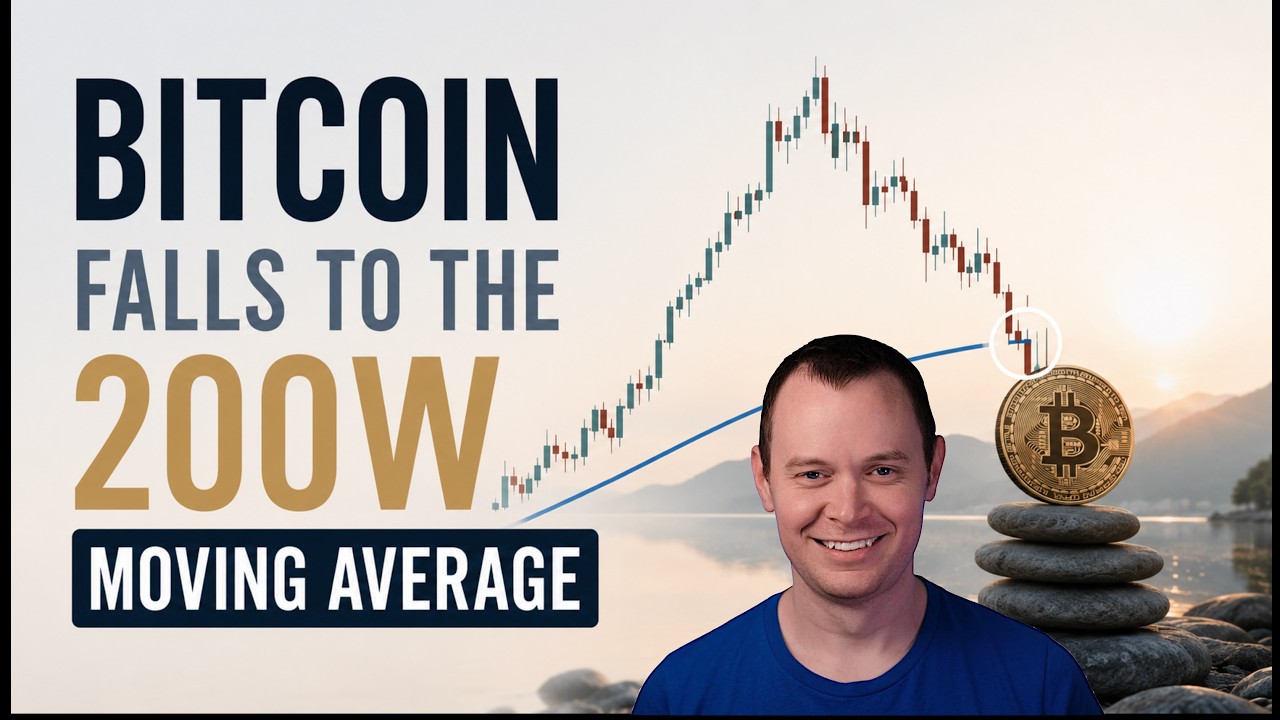 Bitcoin Falls to the 200W Moving Average