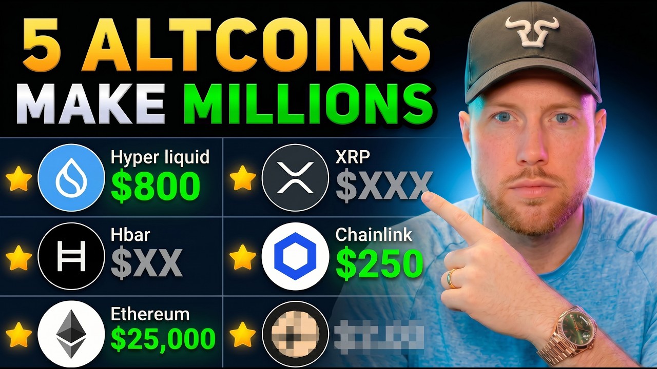 Top 5 ELITE-TIER Crypto Coins Will Make Millionaires! (BEST CRYPTO TO BUY NOW 2026?)