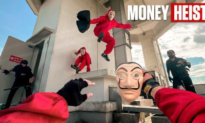Parkour MONEY HEIST Season 1 l Escape From Police Chase in REAL LIFE (Epic Parkour Escape POV Chase)