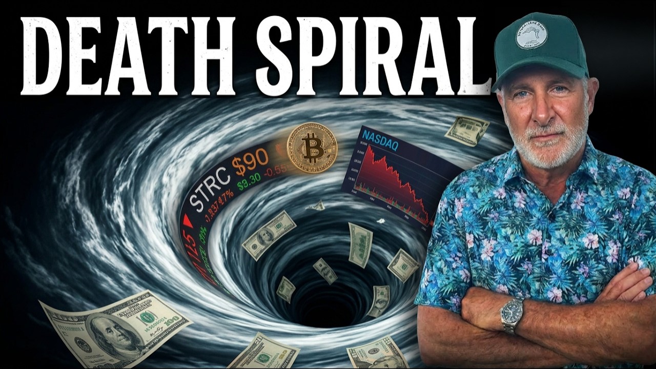 The Death Spiral Has Begun... Bitcoin, Tech, and Stretch All Cracking!