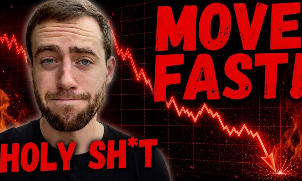 BITCOIN IS CRASHING, STOCKS FALLING FAST ON THIS NEWS!
