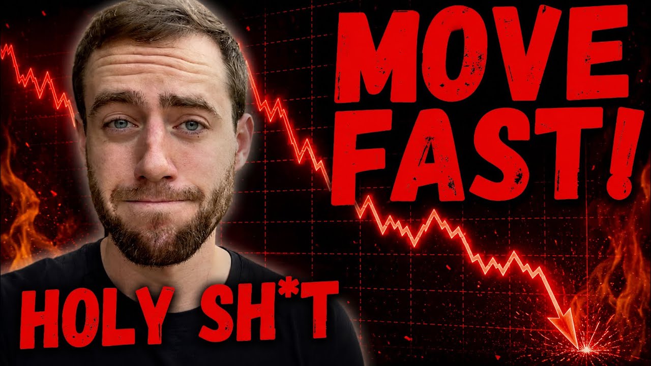 BITCOIN IS CRASHING, STOCKS FALLING FAST ON THIS NEWS!