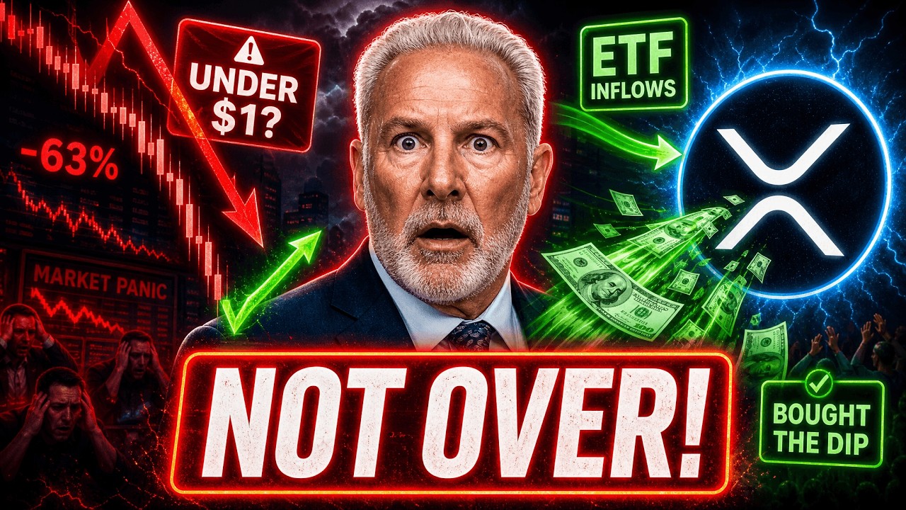 XRP CRASHES BUT IT'S NOT OVER! - IS XRP GOING UNDER $1? - ETF INFLOWS SURGE THEY BOUGHT THE DIP!