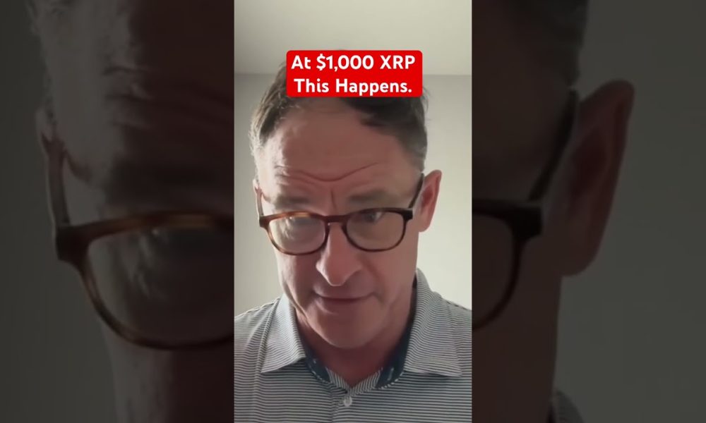$1,000 XRP This Happens.  #xrp #crypto @digitalassetinvestor