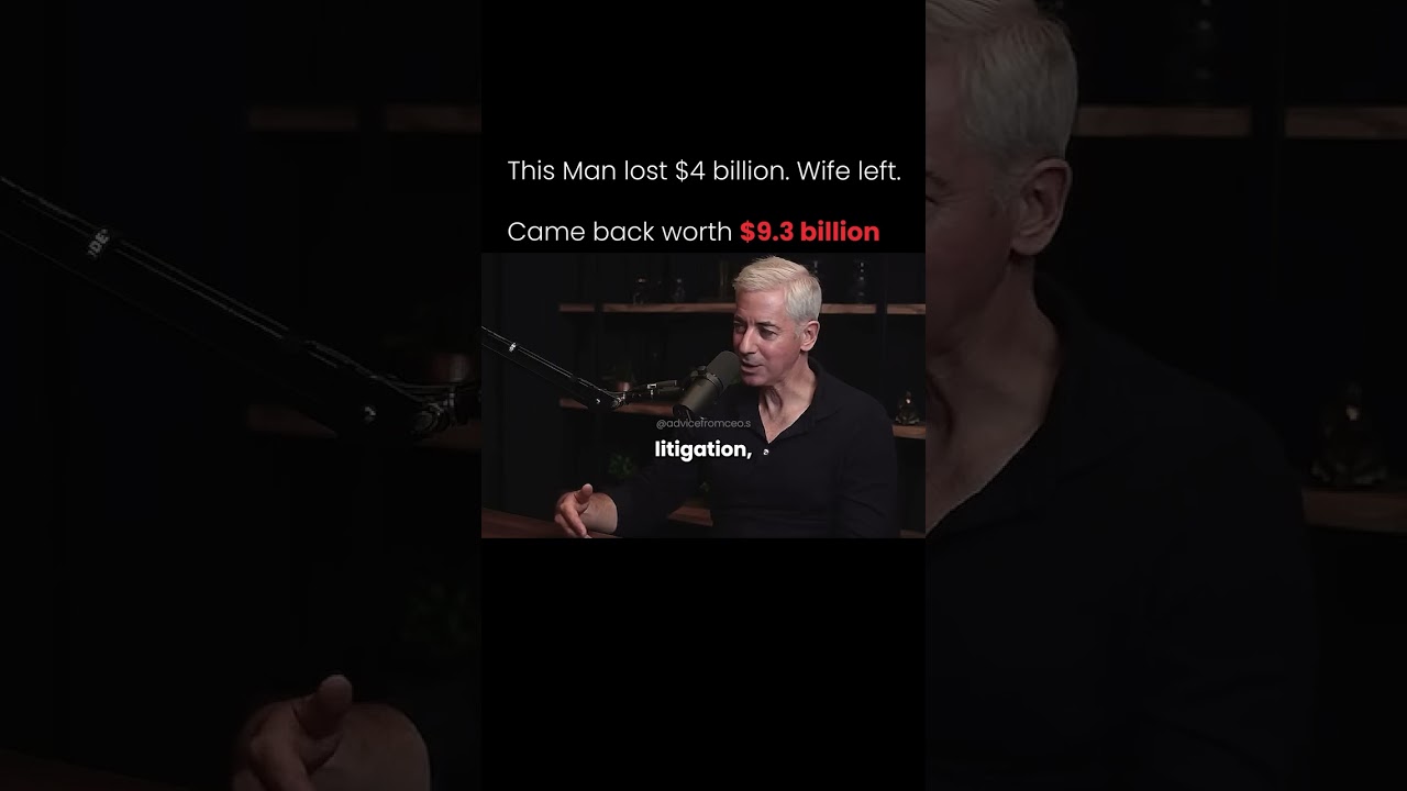 Bill Ackman came worth 9.3 billion from crisis #shorts  #financial #entrepreneur