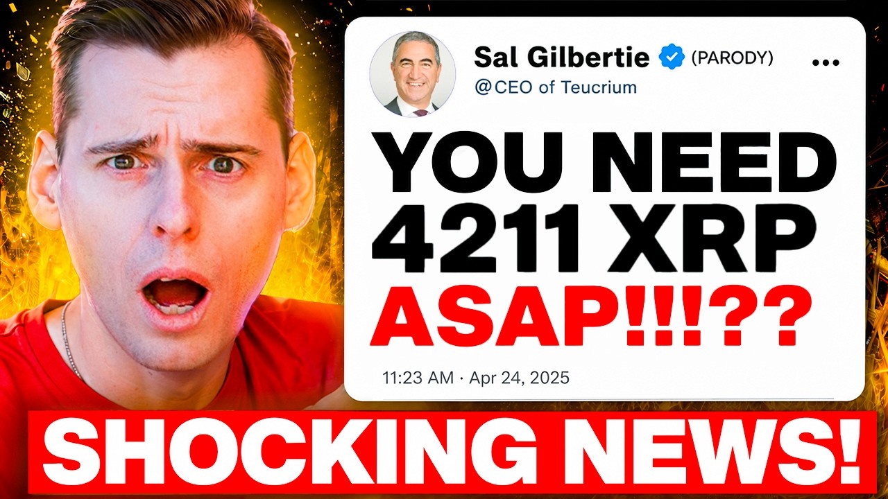 SHOCKING NEWS!!! YOU NEED 4211 XRP BY JULY 4TH!?!