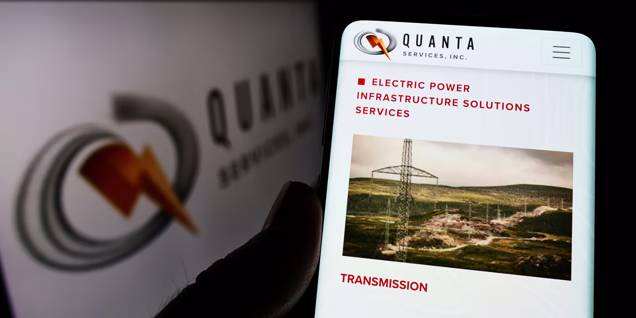 Quanta Services’ AI-Fueled Run Isn’t Done