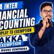 CMA INTER I FINANCIAL ACCOUNTING I PRE EXAM MARATHON I BY CMA BHANU VEMENDRA SIR