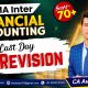 CMA Inter Financial Accounnting | June 26 Last Day Revision | CA Avinash Lala