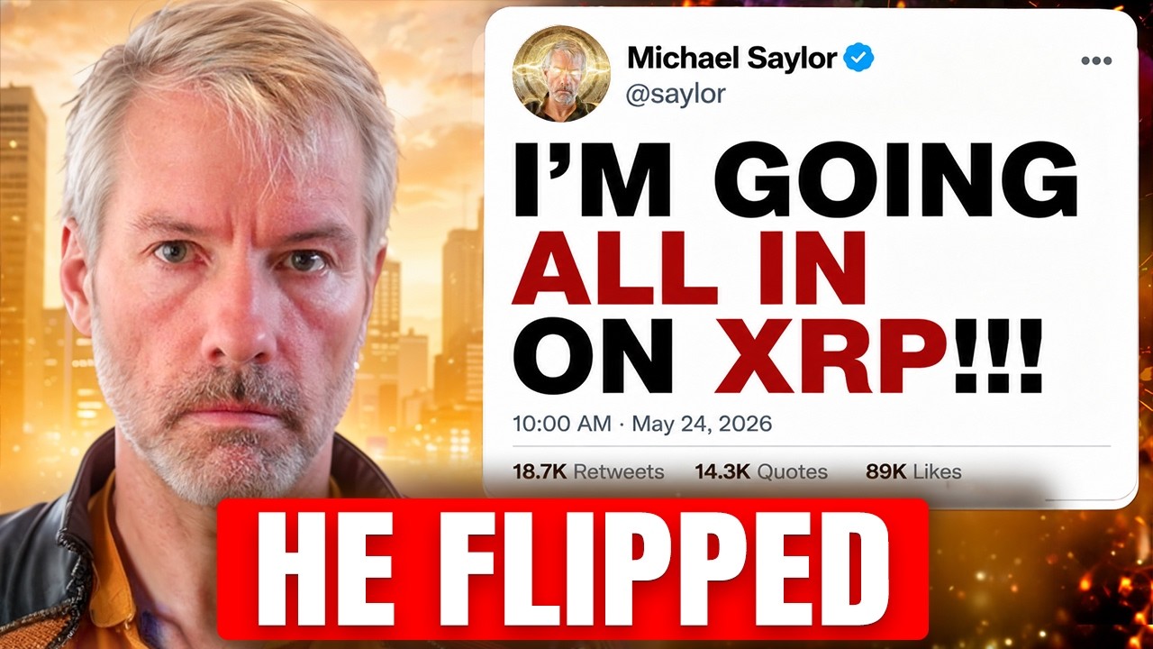 BREAKING: Michael Saylor Just FLIPPED | XRP Holders You BETTER Watch This!