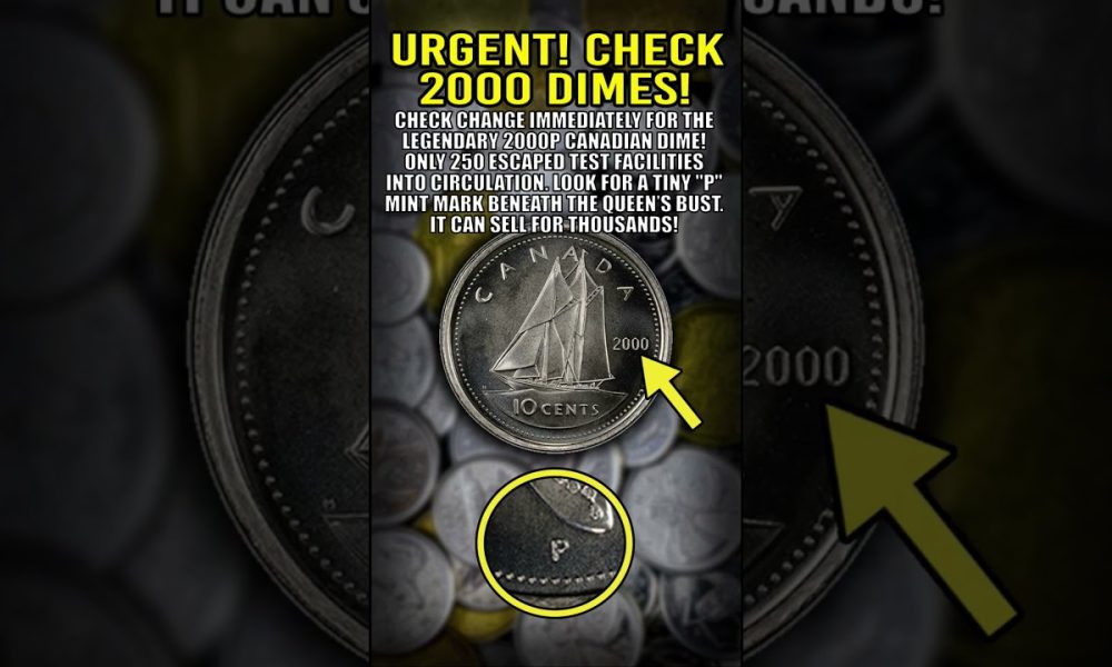 Is this $2,000 Dime in Your Pocket Change? #coins #crh #money #shorts