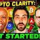 GIANT CRYPTO NEWS HAPPENING NOW! (Major Clarity Act News)