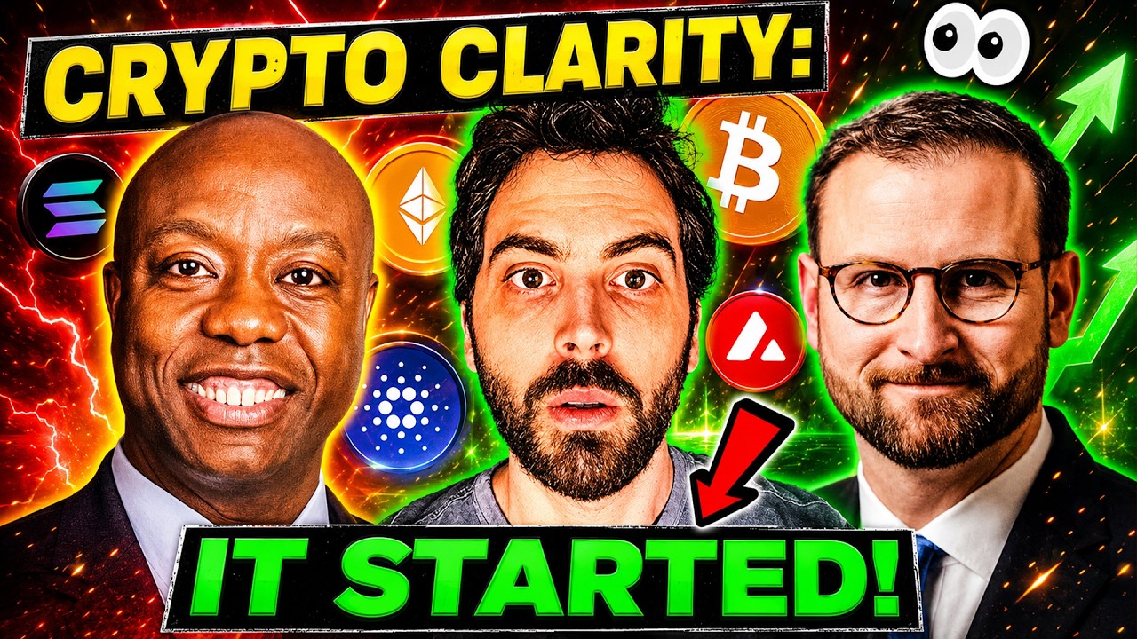 GIANT CRYPTO NEWS HAPPENING NOW! (Major Clarity Act News)