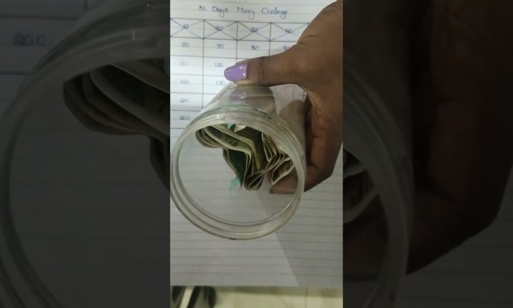 30 days money saving challenge part-6#money#youtubeshorts