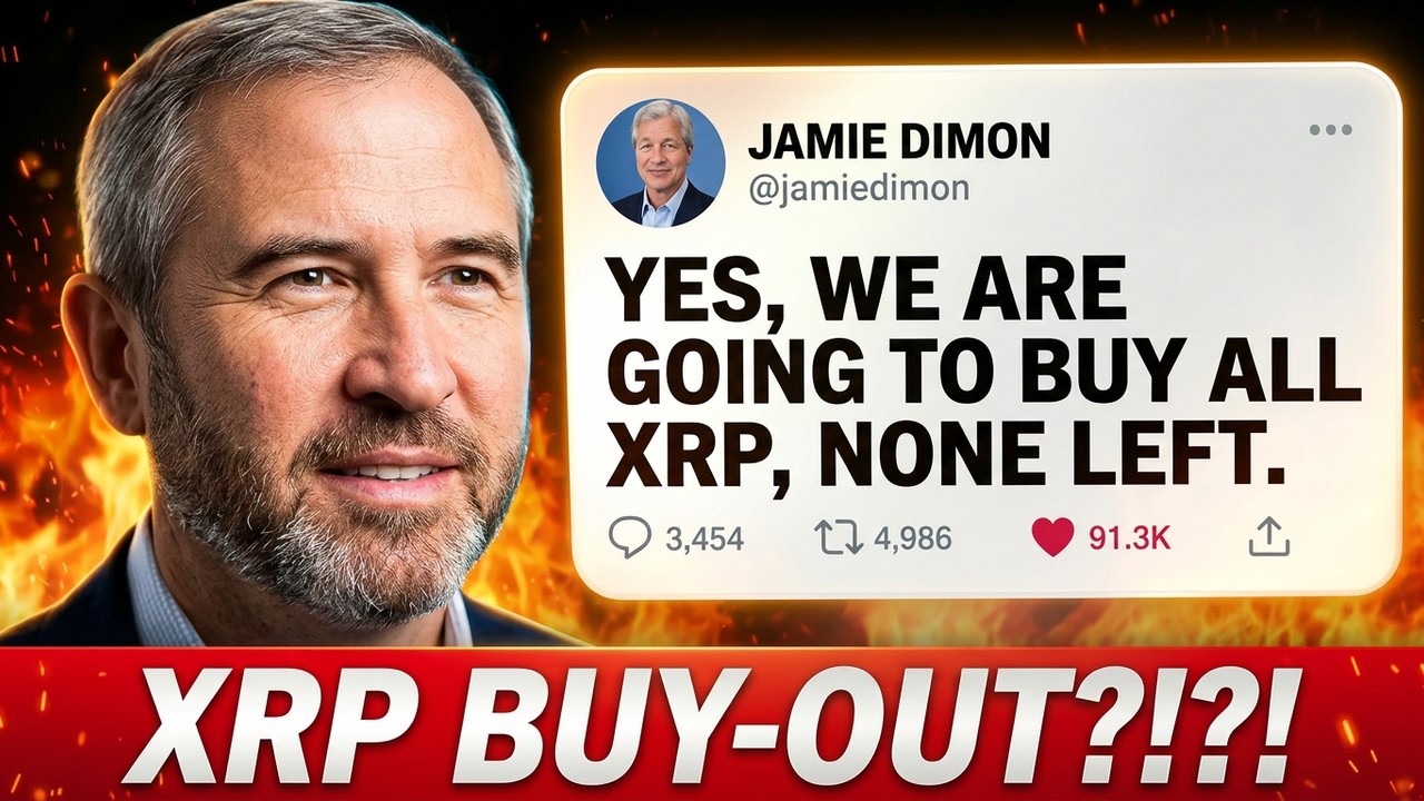 BRAD GARLINGHOUSE JUST LEAKED JAMIE DIMON'S XRP MASTER PLAN!!!! (XRP BUY-OUT?!)