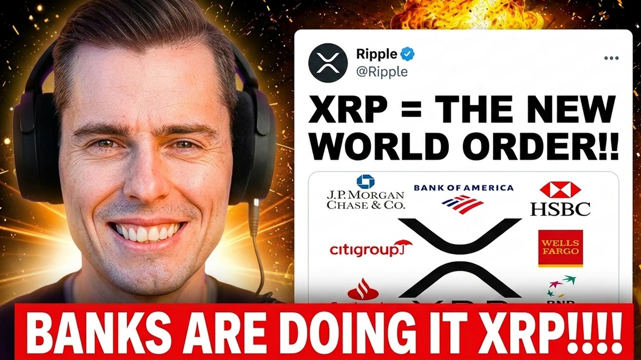 BANKS HAVE DONE IT!!! XRP = NEW WORLD ORDER?!?!