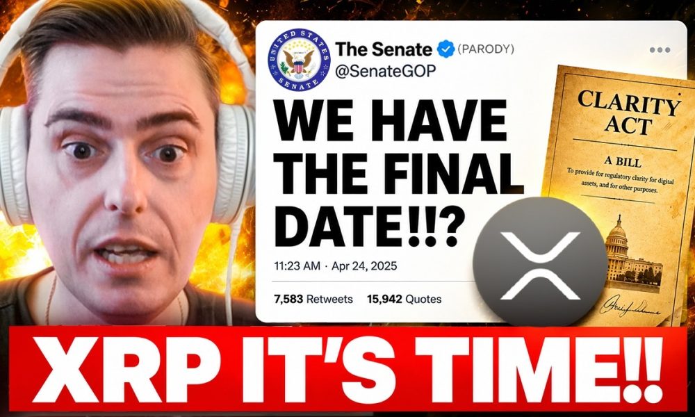 XRP HOLDERS IT'S TIME!!! CLARITY ACT XRP HAPPENING NOW?!?!?