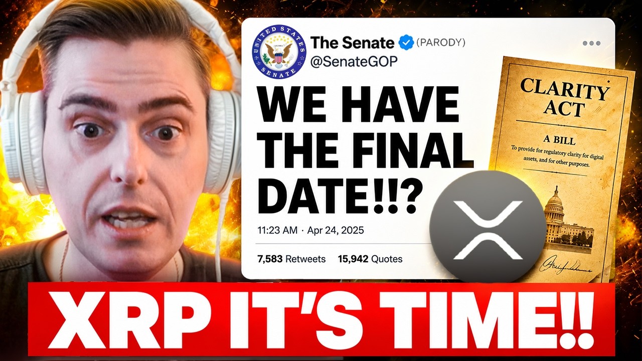 XRP HOLDERS IT'S TIME!!! CLARITY ACT XRP HAPPENING NOW?!?!?