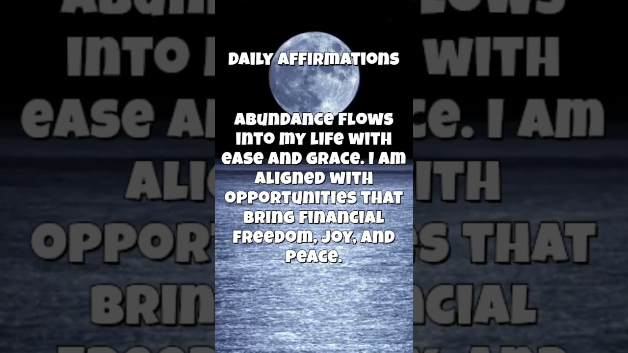 Financial Freedom! #shortvideo #affirmations #short #ytshort #ytviral #manifestation #selfhelp