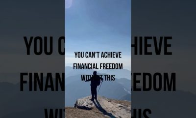 You can’t achieve financial freedom without this #financialfreedom #passiveincome #finance #money