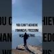 You can’t achieve financial freedom without this #financialfreedom #passiveincome #finance #money