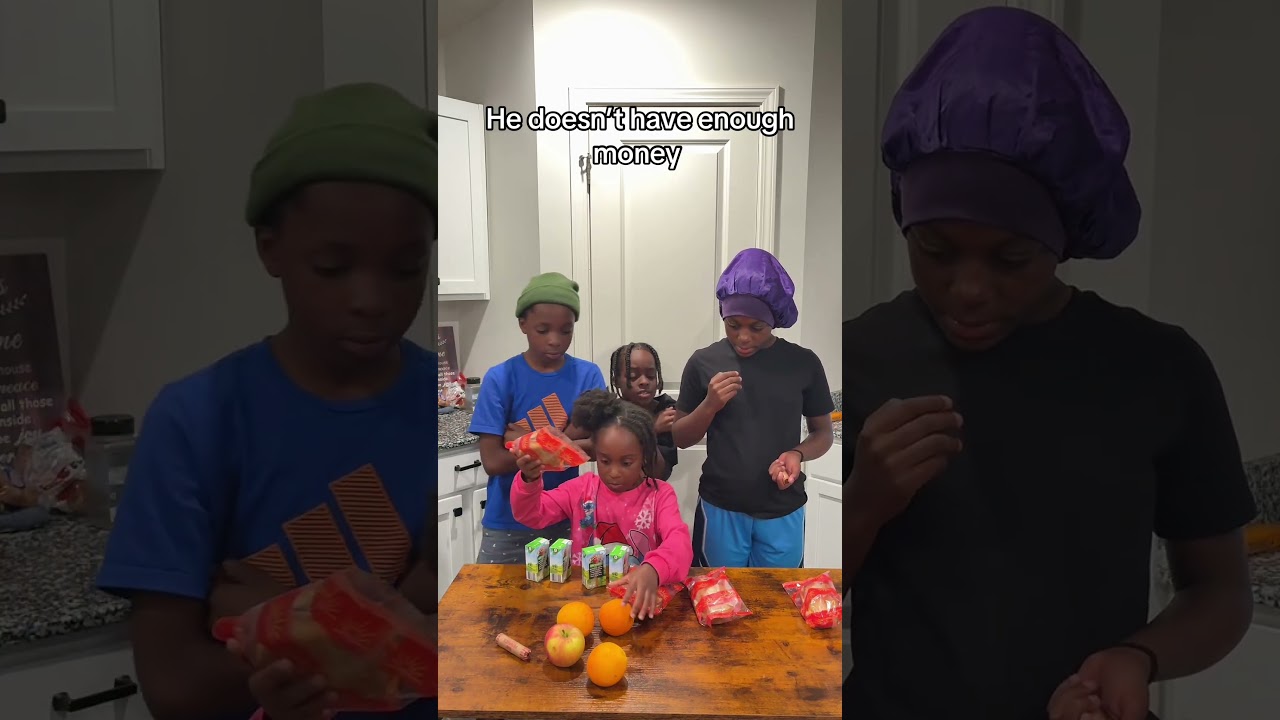 The kid didn’t have enough money