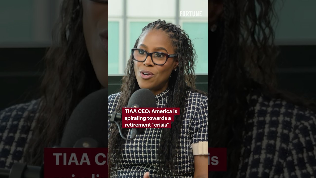 TIAA CEO: America is spiraling towards a retirement “crisis” #retirement #money