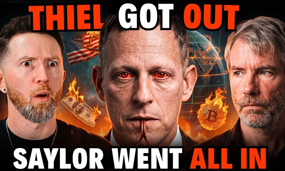 Does Peter Thiel Know Michael Saylor's Bitcoin Is At Risk?