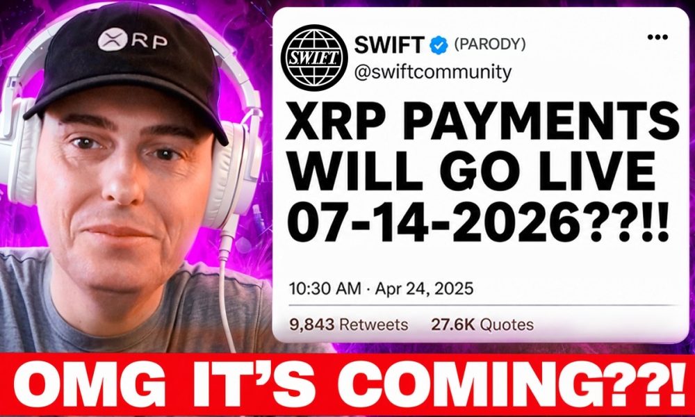 SWIFT JUST DROPPED A MAJOR XRP PAYMENT BOMBSHELL...