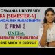 FRM | FINANCIAL RISK MANAGEMENT | UNIT-4 FULL EXPLANATION | SEM-4 OU | MBA | @shivanipallela