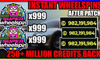 *NEW* BROKEN 250+ MILLION CREDIT! x999 WHEELSPINS GLITCH! FORZA HORIZON 6 MONEY GLITCH! *DO NOW*