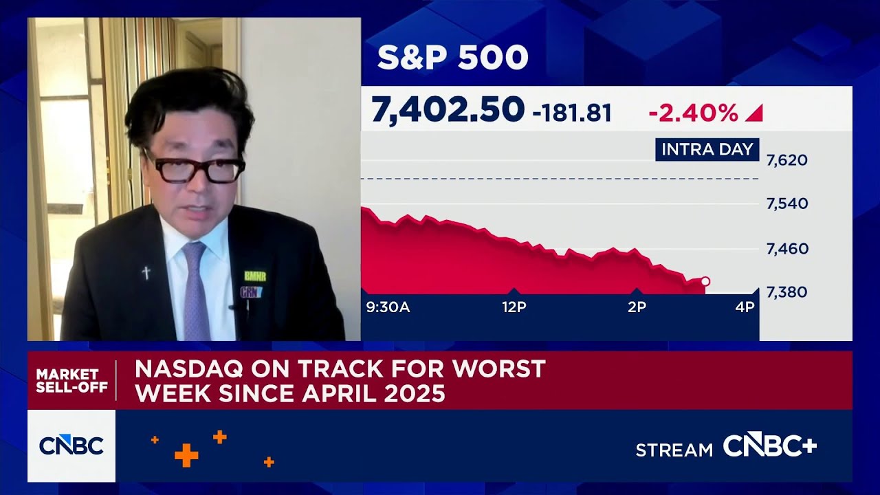 Fundstrat's Tom Lee talks 'sobering' happening in the market today