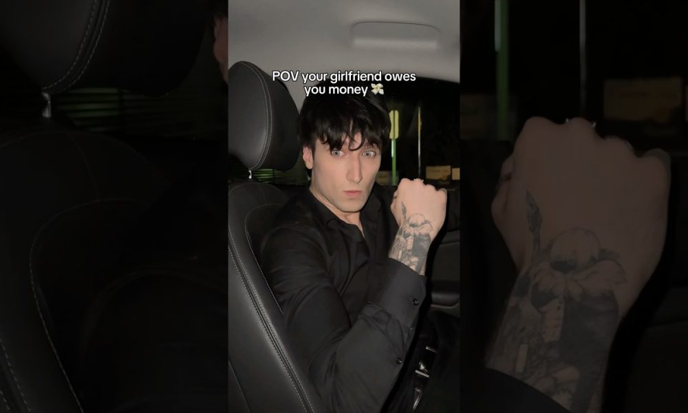 POV your girlfriend owes you money #couplecomedy #couple